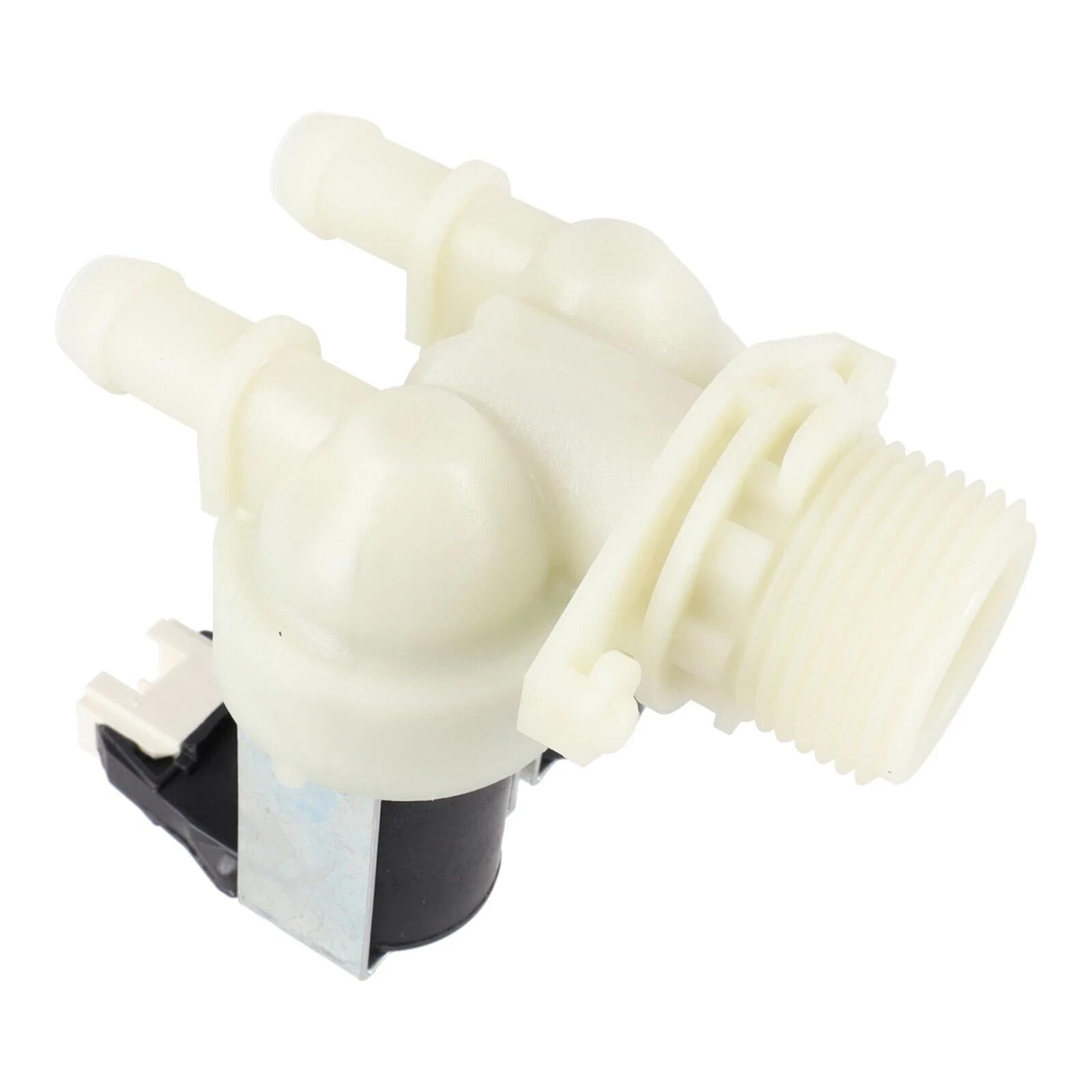 Masterpart White Washing Machine Solenoid Water Fill Valve To Fit Hoover, Candy Washing Machines 41018989