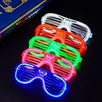 Gafas de colores LED (Precio Unitario) - Gafas Luminosas LED