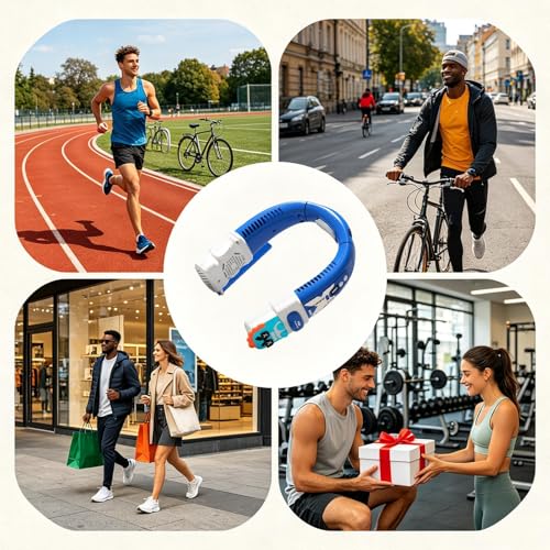 Ventilateur portable : solution fraîcheur pour trajet, camping et bureau - 5