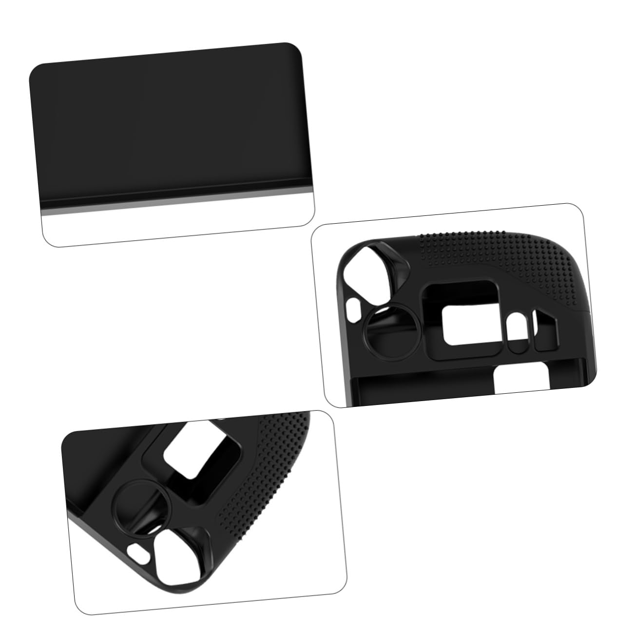 Mikikit 3stücke Silicone Game Console Cover Für Rutschfeste Stoßdämpfende Schutzhülle Mit Perfektem Sitz Und Zugang Zu Funktionen Für Gaming-enthusiasten