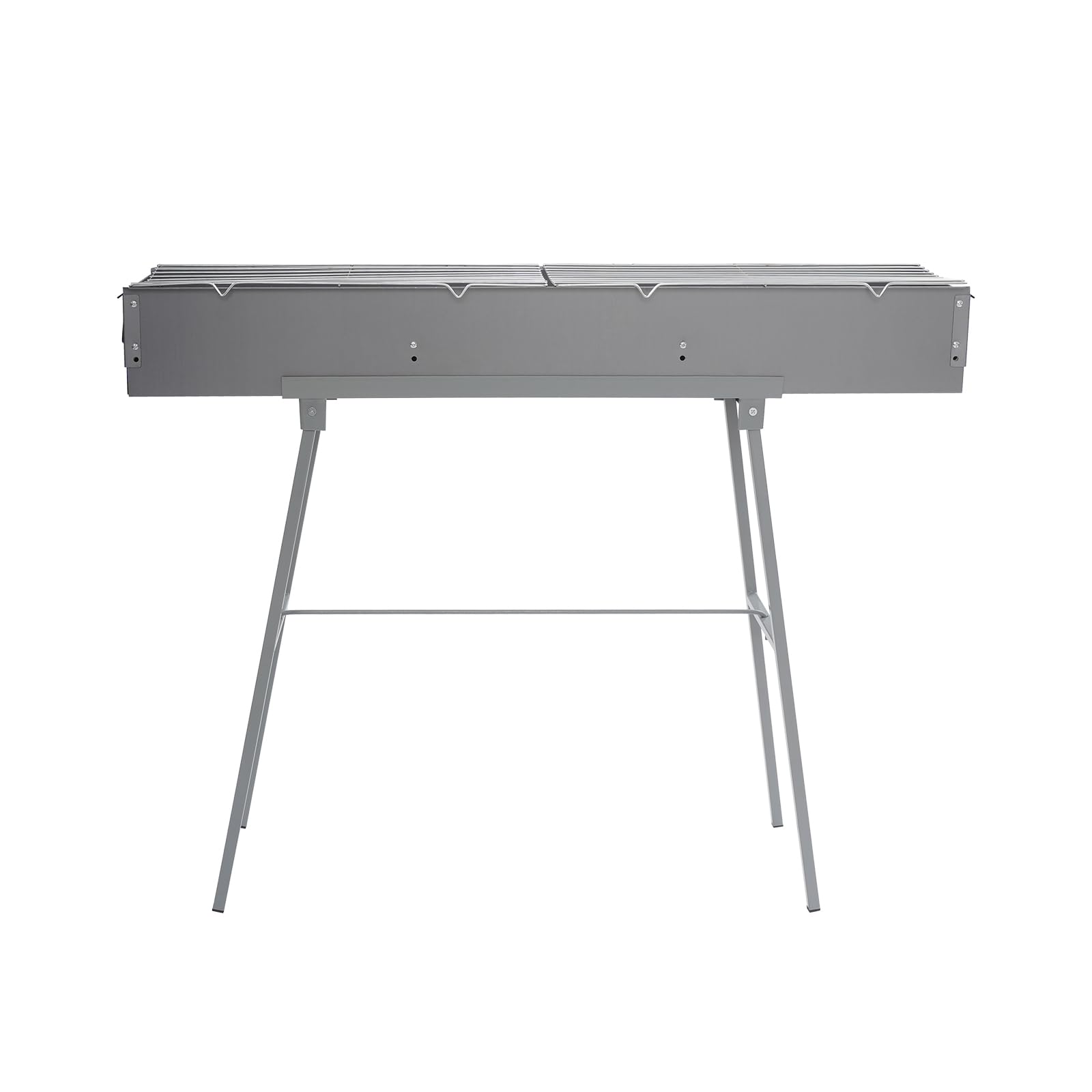 Barbecue a carbonella, portatile, pieghevole, da campeggio, da 100 x 18 cm, per picnic, campeggio, picnic, giardini e feste in spiaggia, per 5-10 persone