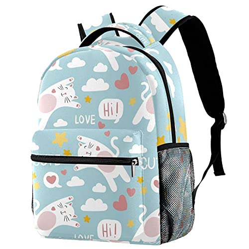 Sac décontracté pour ordinateur au motif fruits colorés idéal pour le campus et les sorties