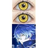 原神 フリンズ カラコン 度あり 2枚入 新キャラ キリル・チュードミロヴィッチ コンタクトレンズ 飾り 美しい瞳孔カラー Cosplay 萌えグッズ 撮影用 学園祭 文化祭 男女兼用 (0.00)