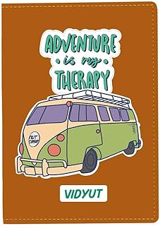 nutcase Customized Passport Cover Faux Leather UV Passport Covers Perfect for Next Adventure (TAN)-picture-52