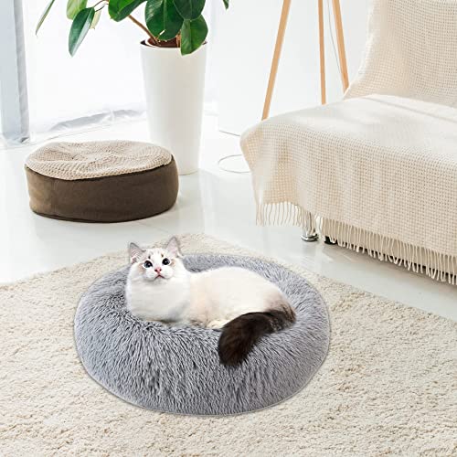 Eidoct Plush Donut Cat Bed - Image 2