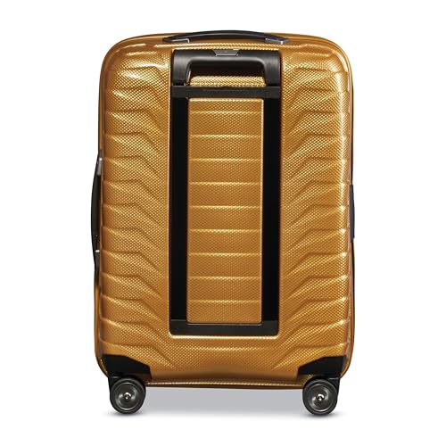 Image of Samsonite Proxis Medium Hardside Luggage with Dual Spinner Wheels - Innovative Roxkin Lightweight Shell With Ultimate Durability- Includes TSA Lock, Ergonomic Telescoping Handle - Honey Gold