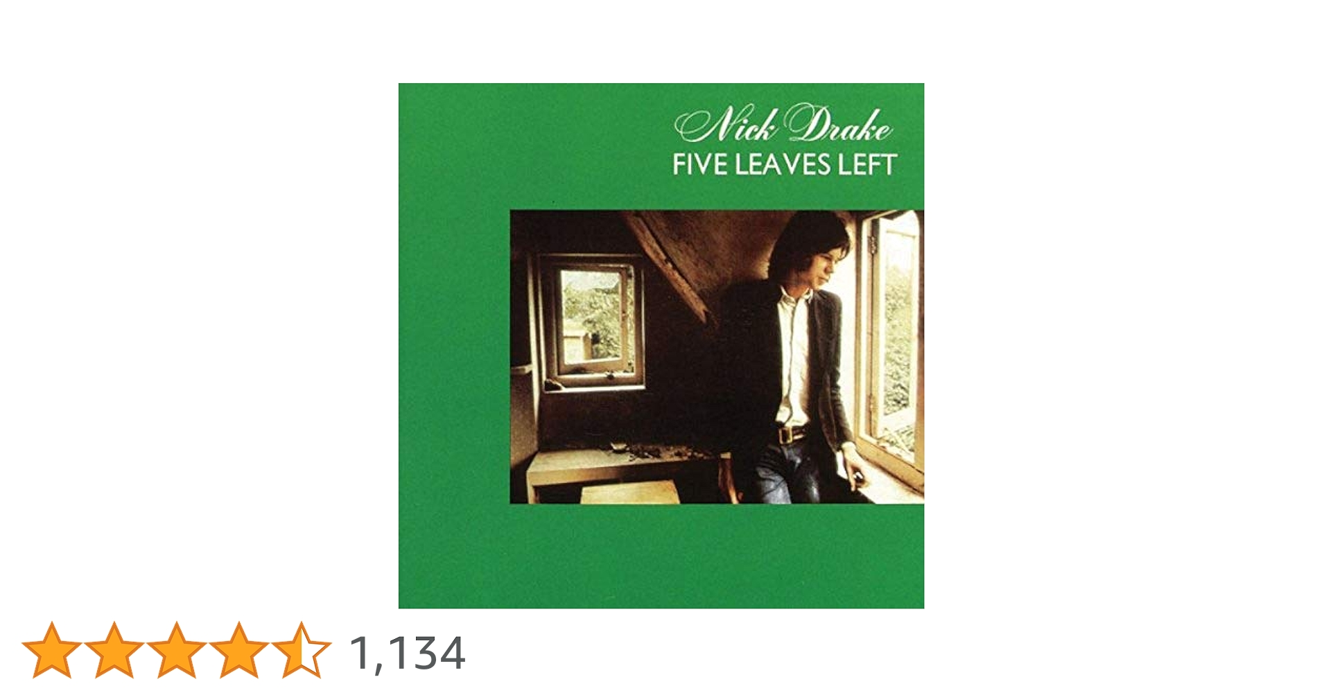 【新品未開封】【レコード】Nick Drake Five Leaves Left Nick Drake – Five Leaves Left – Box Set Vinyl, 2013