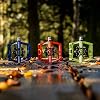 Funn Mamba Mountain Bike Clipless Pedals, Double Sided Clip Wide Platform MTB Pedals, Compatible with SPD Cleats, 9/16-Inch CrMo Axle Bicycle Pedals for MTB/BMX/Gravel Cycling