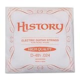 HISTORY HEGSH024 日本製 エレキギター弦 D-4th .024 バラ弦1本 (ヒストリー)