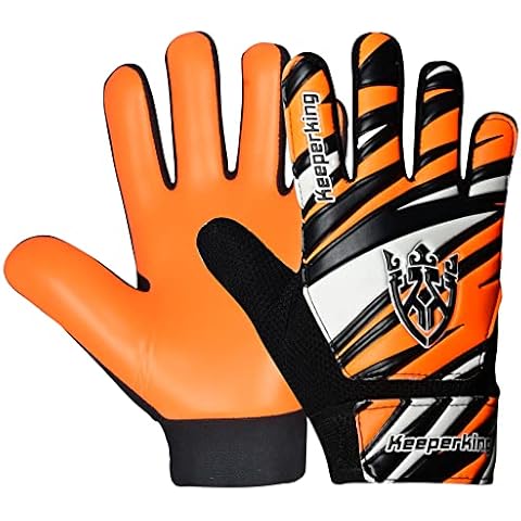 Keeperking Guantes de Portero para Niños y Niñas (Talla 4) Cover