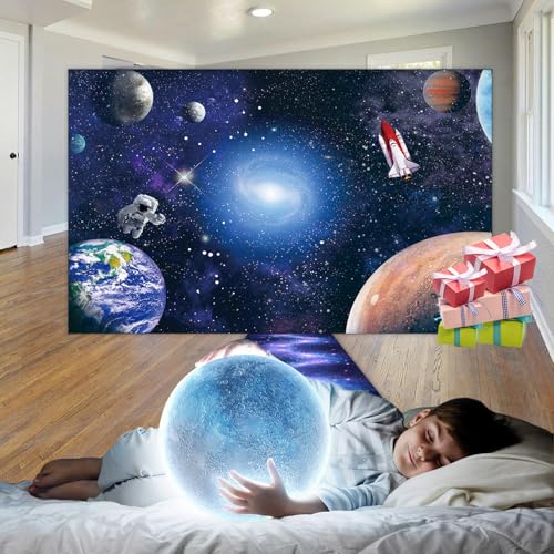 2 Piezas Fondo Fotográfico Galaxia Espacial miniatura 4