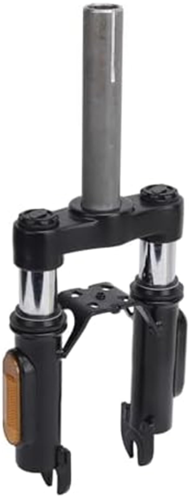 Suspension avant for trottinette électrique 15 pouces, fourche et amortisseur en acier, compatible avec la plupart des trottinettes électriques, design universel, compact et fonctionnel, insta