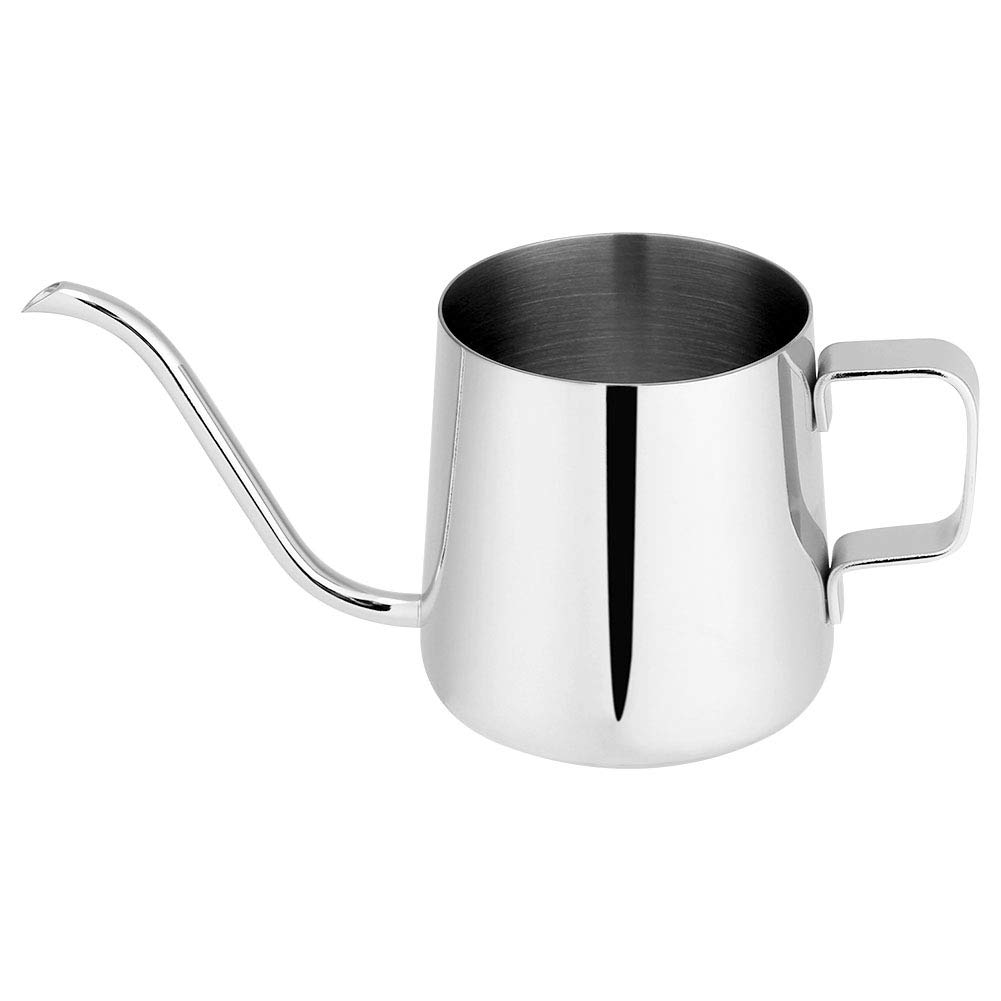 Lybunair Pour Over Gooseneck Drip Coffee Kettle Pot Pour Over Spout Coffee Tea Pot (250ml)