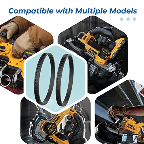 45-69-0010 Blade Pulley Tire Replacement For Milwaukee Band Saws Deep Cut 6230 6232-6 6225 6232 6227- 2 Pack #TOP5