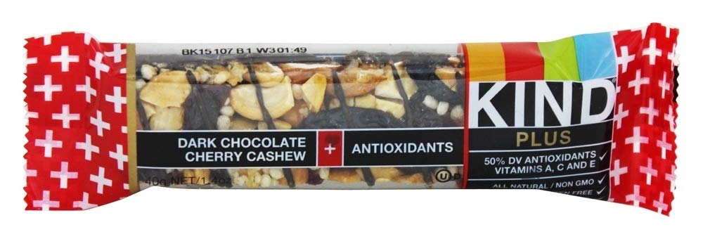 Kind Bar Plus Choc Drk Chrry C, 24 Pack