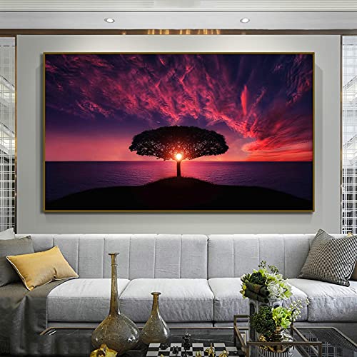 Toile murale art photo paysage nature deco maison salon et impression geante 70x120cm