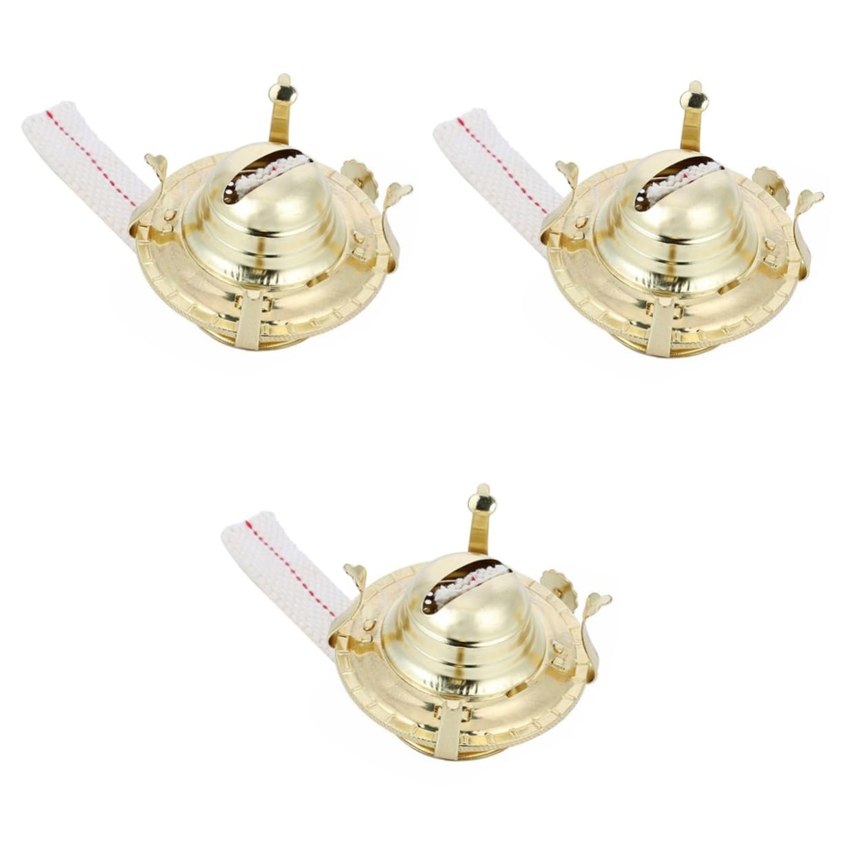 TOPPERFUN 3sets Kerosene Lamp Burner Replacement Wick Vintage-Style Oil Lamp Part for DIY Projects and Home Decor and Lanterns