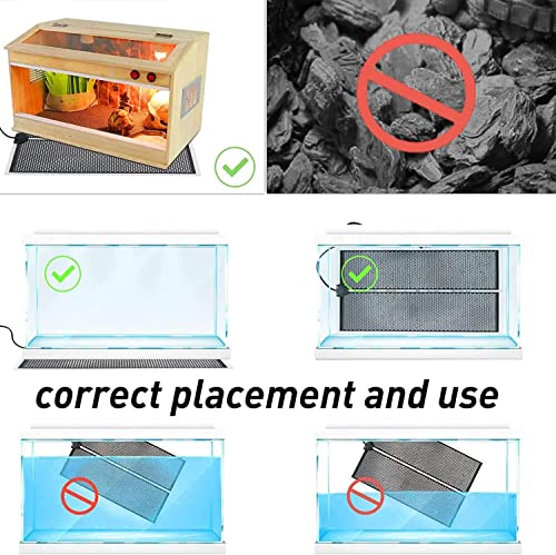 Alfombrilla térmica para reptiles 7W 5.5x5.9 in miniatura 5