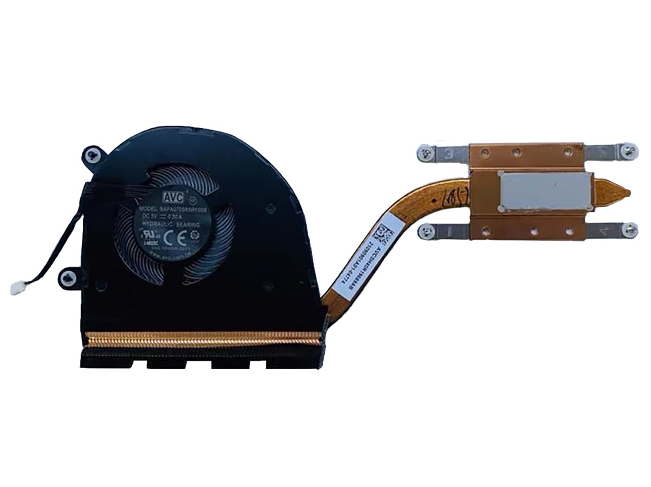 Replacement Fan for Lenovo ThinkPad L13 (20R3, 20R4) Laptops Thermal Module Assy with Cooling Fan 5H40S72914