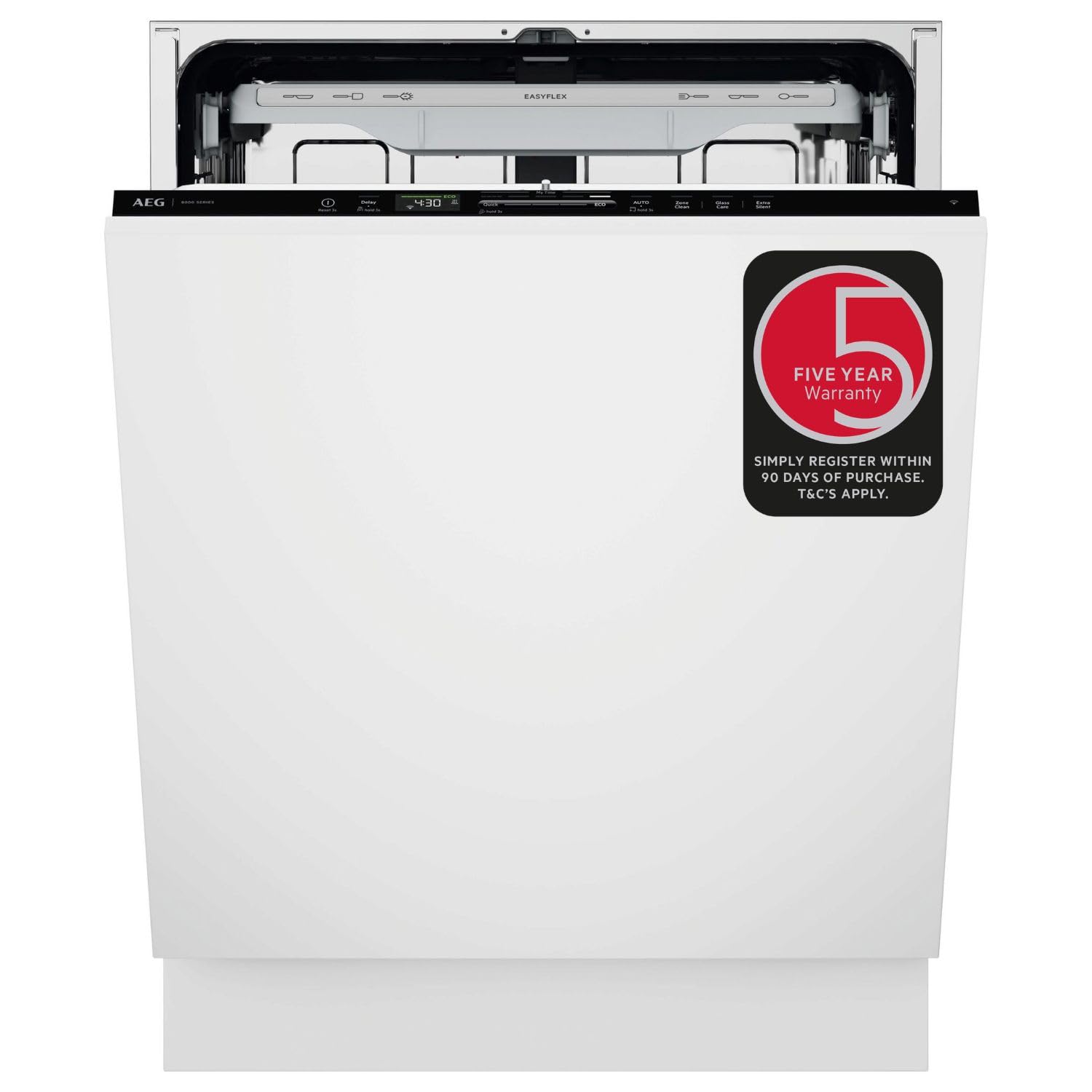 AEG Fully Integrated Dishwasher GI8200A2TN, 14 Settings, Class A