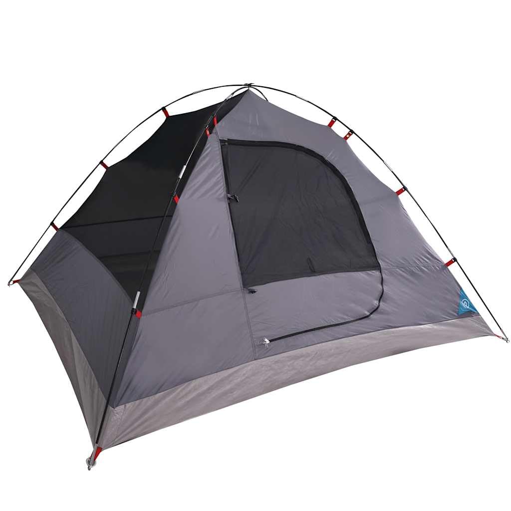 Mangloder Kuppel-Campingzelt Personen orange wasserdicht leicht und kompakt für Outdoor, Trekking, Camping, wandern, Festival und Garten mit abnehmbarem Überzelt und E-Anschluss