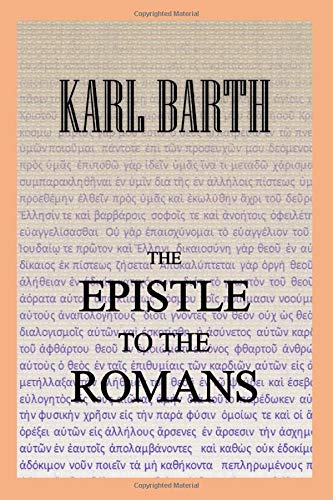 The Epistle to the Romans 1720123209 Book Cover
