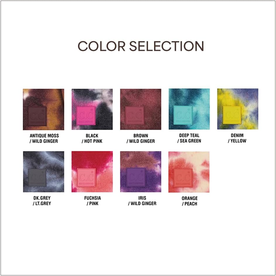 C.C Tie Dye Multi Color Knit Pom Beanie with Faux Fur Pom and Matching Scarf Set, Winter Accessories for Women - Image 5