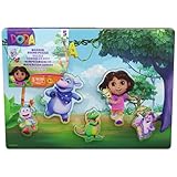 Spin Master Games, Dora The Explorer Sound Puzzle, 5-Piece Wood Puzzle for Toddlers & Kids, with Sounds, Wooden Toddler Learning Toy, Easter Gift, for Ages 3 & Up