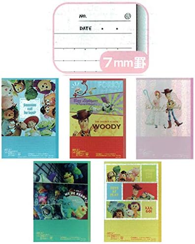 Amazon Co Jp サンスター文具 キャンパスノート ディズニー トイ ストーリー ドット A罫 5冊 文房具 オフィス用品