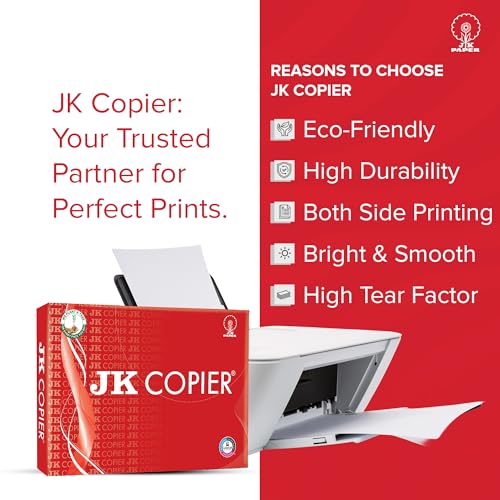 JK Copier Paper 75GSM A4, 1 Ream (500Sheets) (Image - 2)