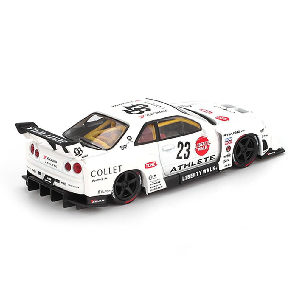 Diecast Model Car Compatible with Mini GT 1:64 Nissan Skyline LB