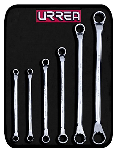 URREA 45 Degree Box End Wrench Set - 6-Piece (3/8