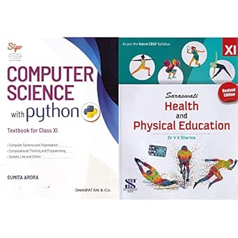 Computer Science With Python Textbook For Class 11 Examination 2020 ...
