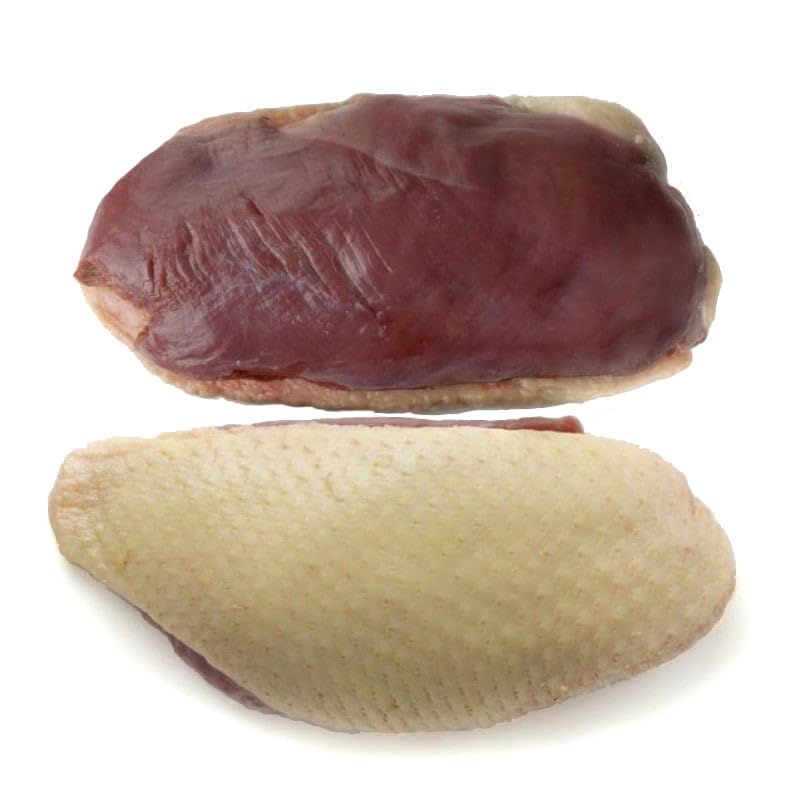 Hudson Valley Farms Magret Duck Breasts 2-Pack (1 Lb Each, 2 Lbs Total) | Overnight Service | Premium Cage Free Moulard Duck | Rich Meaty Flavor | Hand-Trimmed | Chef-Grade Quality