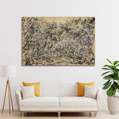 Jackson Pollock numéro 1A impression sur toile Mioedi 40x60 cm - 3
