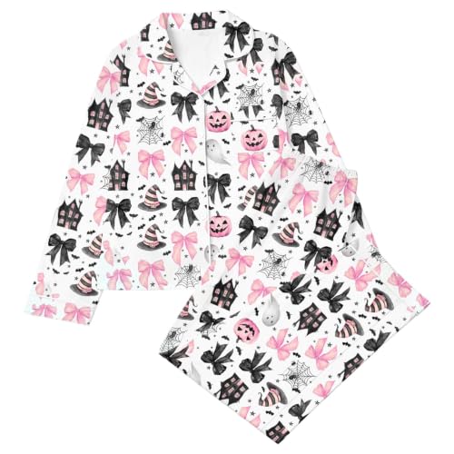 Ropa de dormir de Halloween cómoda infantil diseño divertido blanco 2