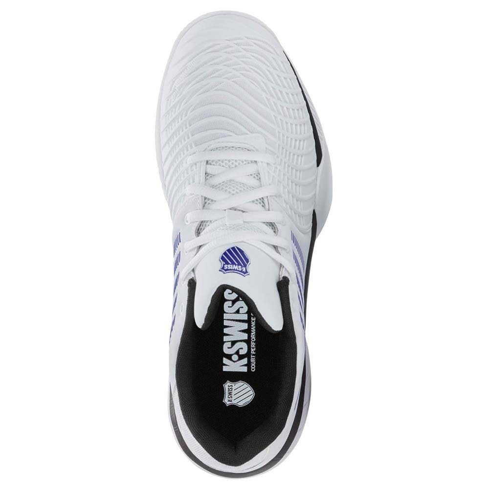 K-Swiss Express Light 3, Scarpe da Tennis Uomo, White Dazzling Blue Black, 44 EU