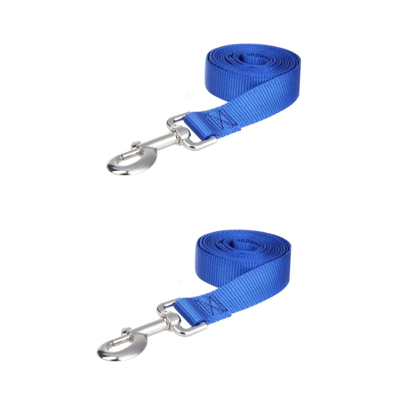 Toddmomy 2pièces Laisse Longue pour Chien De Mètres Collier Entraînement Bleu pour Dressage Discipline Animaux De Compagnie