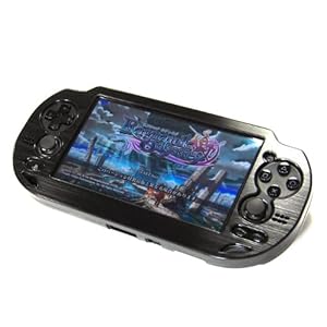 Cosmos Black Aluminum Metallic Protection Hard Case Cover for Playstation PS VITA 1000 Series, Fits for Oval Start…
