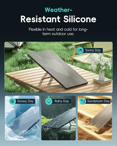Image of Starlink Gen 3 Protective Cover, Silicone Protector Case with Flow-Line & Heat-Dissipating Hex Design, Waterproof Impact-Resistant Accessories for RV Roof Boat Outdoor Use