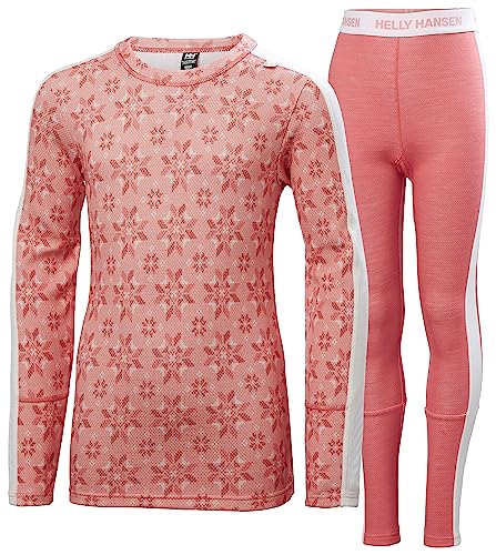 Helly-Hansen Graphic Lifa Merino Set Junior Unisex Merino Base Layer Set For Outdoor Comfort And Warmth
