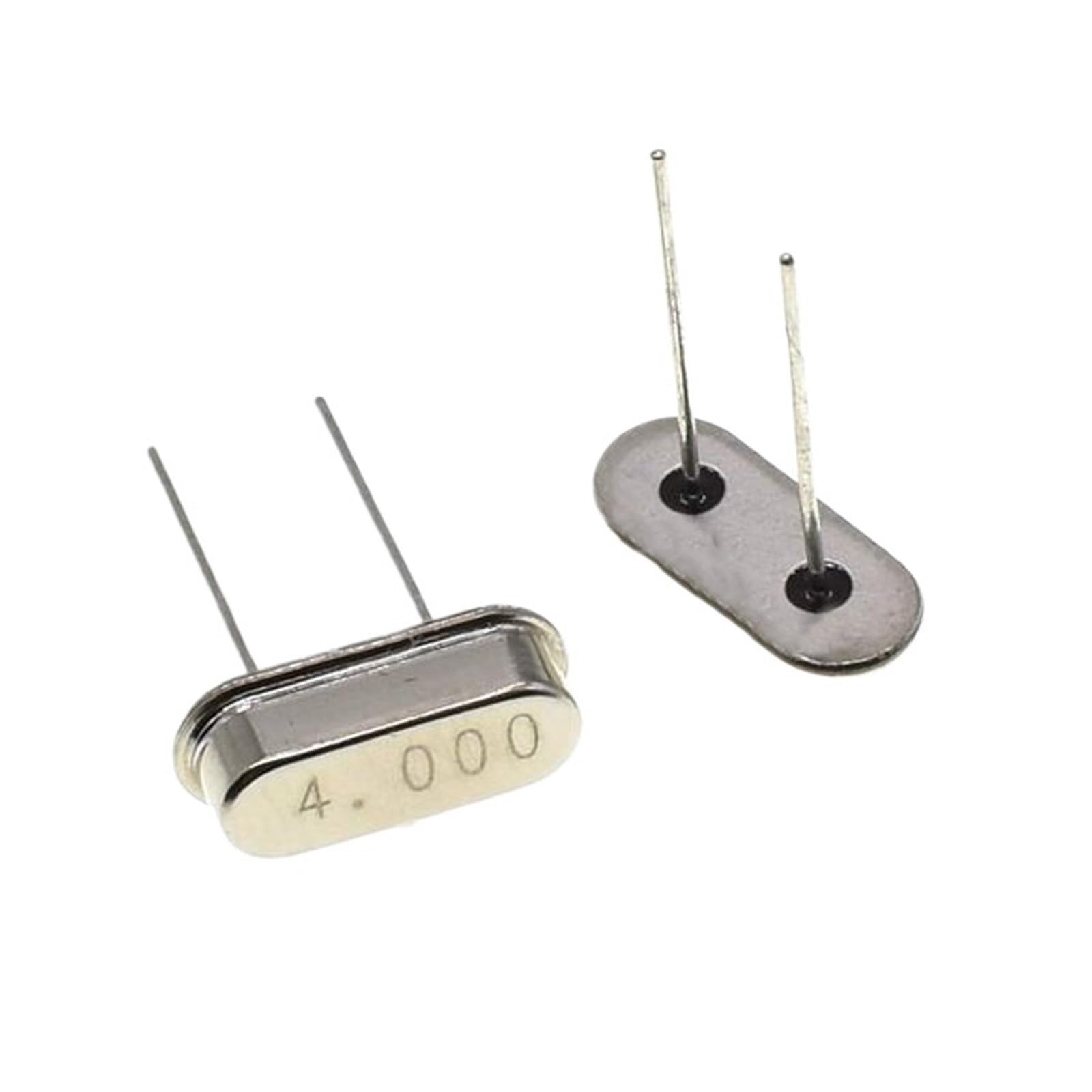 Lot de 10 résonateurs à cristal de quartz passifs HC 49S (4 MHz, 6 MHz, 8 MHz, 12 MHz, 16 MHz, 20 MHz, 24 MHz / 4,000 MHz / 8,000 MHz)(32.768k 2x6)