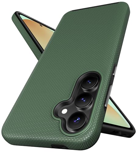 Image of SSLOTSCASE for Samsung Galaxy S24 FE Case, Military Grade Drop Protection, Slim Lightweight Full-Body Rugged Protective Phone Case Cover for Galaxy S24 FE 5G 2024, Green | Military Grade Drop Protection, Slim Lightweight Full-Body Rugged Protective Phone Case Cover for Galaxy S24 FE 5G 2024
