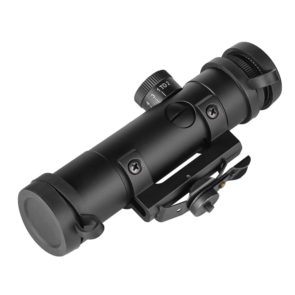 SPINA OPTICS Lunette de visée de Fusil de Chasse 4x20 Portable Double poignée connectée