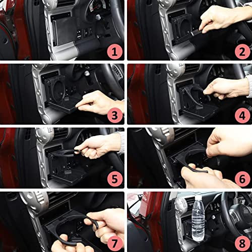 Portavasos para Toyota FJ Cruiser 2007-2024 Aunginsy miniatura 5