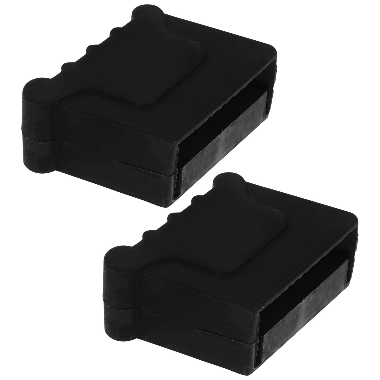 Cubiertas de goma tipo C para escaleras de aluminio Yardwe antideslizantes