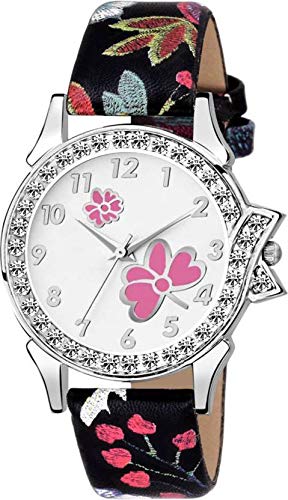 Maa Creation Leather Band Pink Photo Butterfly Analogue Multicolour Dial Womens Watch (B07MCJNQ8S) Amazon Price History, Amazon Price Tracker