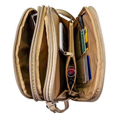 Image of Multisac Women's MultiSac North South Mini Zip Around Crossbody