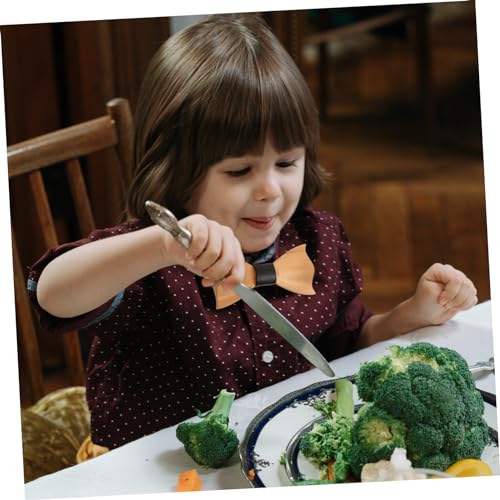 Kids Adjustable Wooden Bow Tie for Boys and Girls for Dress Shirts Parties and Festivals Classic Style Decoration2