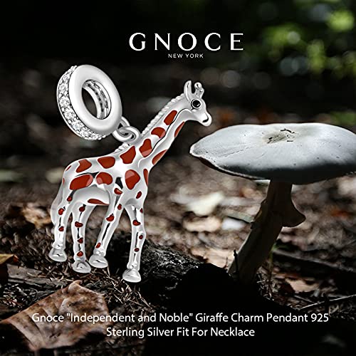 Image of GNOCE Cute Animal Collection Charms 925 Sterling Silver Pendant Dangle Bead Charm Fit for Bracelets and Necklaces, Hand-Finished Keepsake Jewelry Gift for Women, Girls, Mother, BBF
